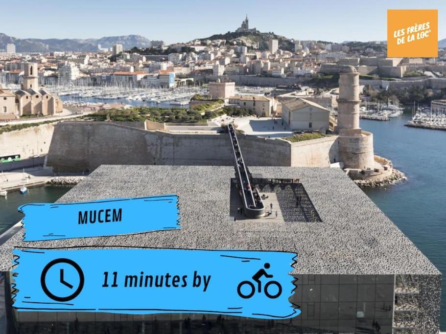 Apartment Grand - Trois - Les Freres De La Loc' Marseilles